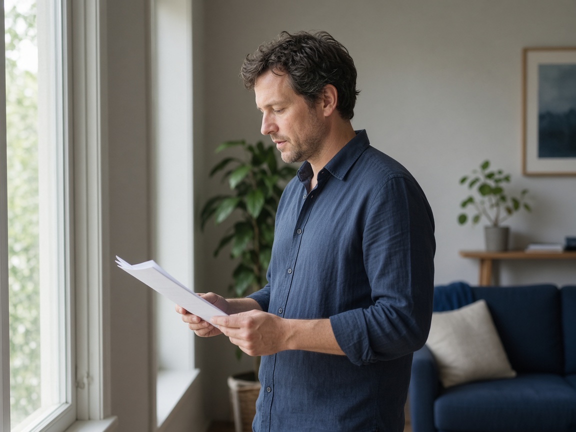 Adult practicing speaking for a real conversation